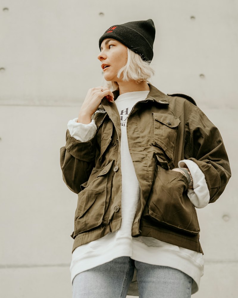 Winter jacket — Black (men)