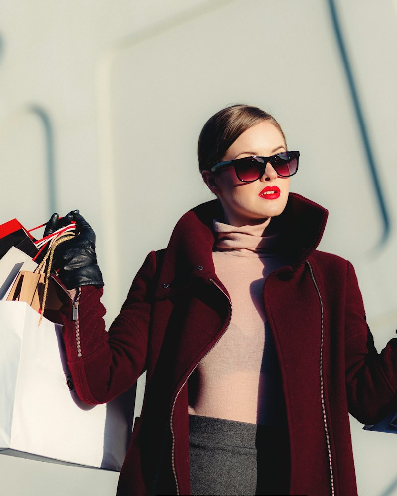 Winter coat — Navy (women)